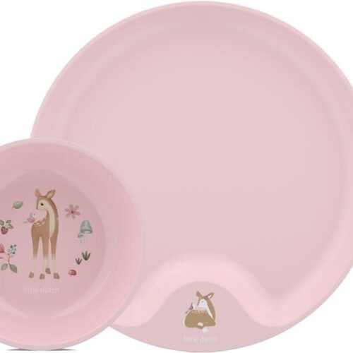 Mepal Mio Kinder Geschirr-Set, 6-teilig, Fairy Garden