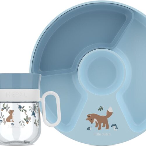 Mepal Mio Baby Geschirr-Set, 3-teilig, forest friends