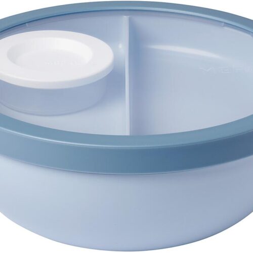 Mepal Vita Basic Bento Lunchbowl, 1500ml, Nordic Blue