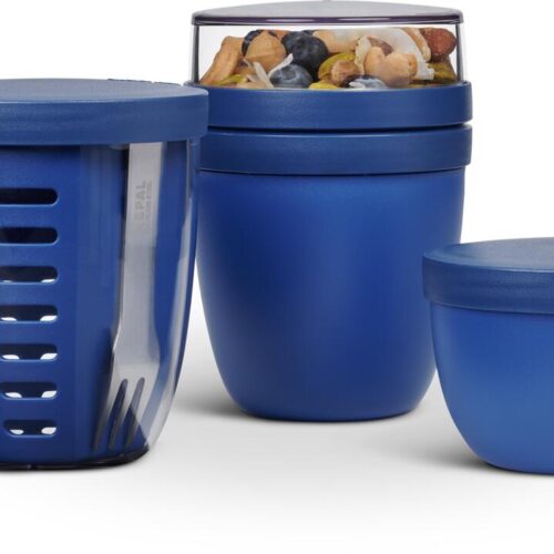 Mepal Snack-& Lunchbox Promoset, 3-teilig, Vivid Blue