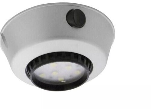 Frilight Aufbauspot, mit Schalter Comet 36SMD, LED, 12V, mattsilber