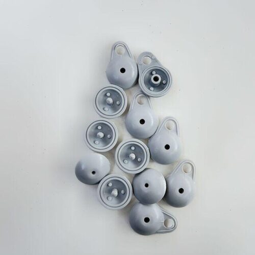 Arisol Zeltteppich-Clips, 6er-Pack, grau