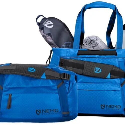 Nemo Double Haul Convertible Duffel Reisetasche, 30l, lake