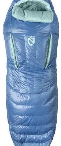 Nemo Riff Endless Promise Mumienschlafsack, Womens 30, Long, 183cm, azure