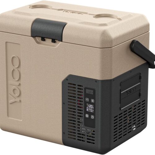 Yolco ET18 Kompressor-Kühlbox, 12/24/230V, 17L, sand