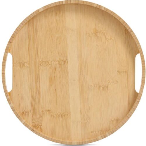 Zeller Serviertablett, Bambus, Ø 32x3cm