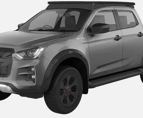 Horntools ExRoof Dachträger für Isuzu D-Max 2021 Double Cab, schwarz