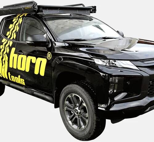Horntools NAVIS Dachträger für Mitsubishi L200, schwarz