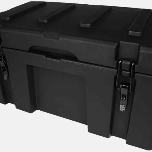 Horntools Transportbox, wasserfest, 70 Liter, schwarz