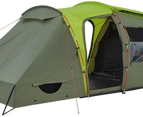 Trigano Ottawa Tunnelzelt, 4-Personen, 520x230cm, grün