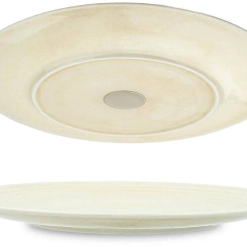 silwy Magnet-Porzellanteller, 26cm, 2er-Set, Sand