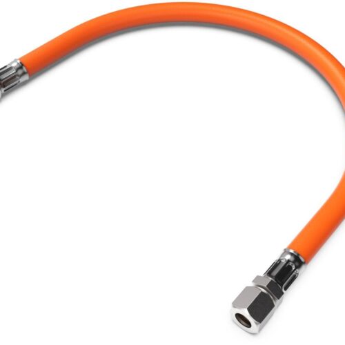 CAMPKO Mitteldruck-Gasschlauch, 1/4 x RVS10, 40cm