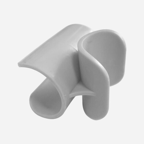 Clip grau - Crespo Ersatzteil-Nr.1162789 - für Fußstütze 40