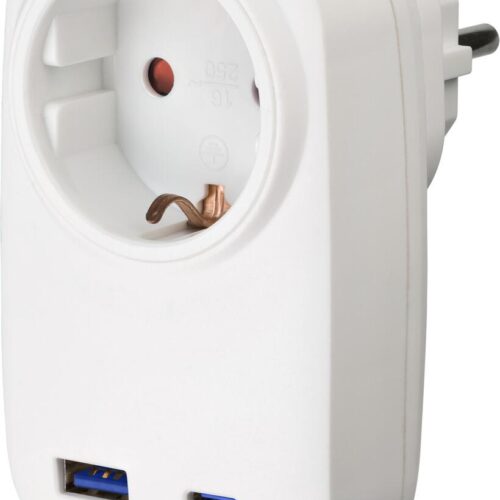 Brennenstuhl Steckdosensdapter mit USB C Power Delivery