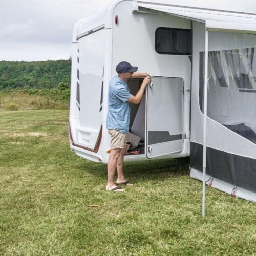 Isabella Wind Seite 250 Seitenwand, 245-270cm, links