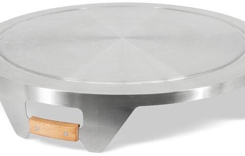 Petromax Deckel für Feuertonne Pyron, Edelstahl