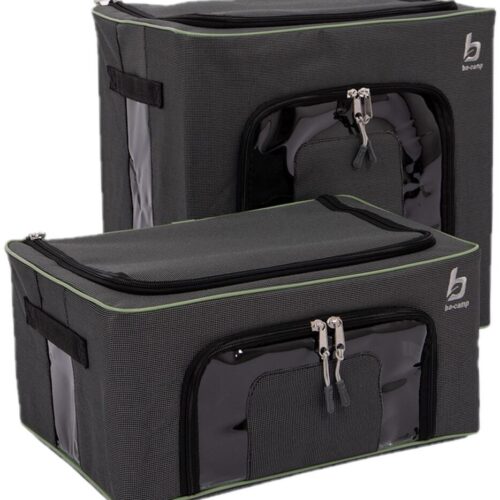 Bo-Camp Aufbewahrungsbox Set, grau