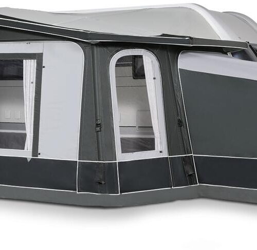 Dorema Luxor Air 280 All Season Vorzelt (Gr. 13), 950-975cm inkl. Anbau - Camping Wagner Edition