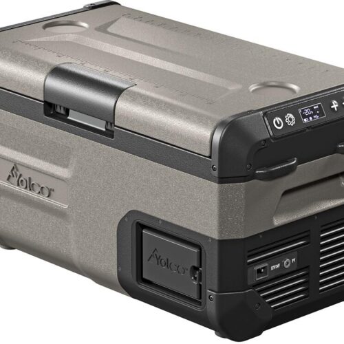 Yolco FCX18 Kompressor-Kühlbox, 12/24/240V, 18 L, creme