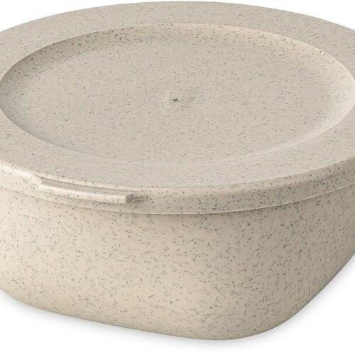 Koziol Connect Box mit Deckel, 700ml, nature desert sand