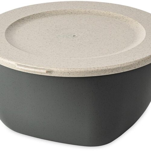 Koziol Connect Box mit Deckel, 2l, nature ash grey