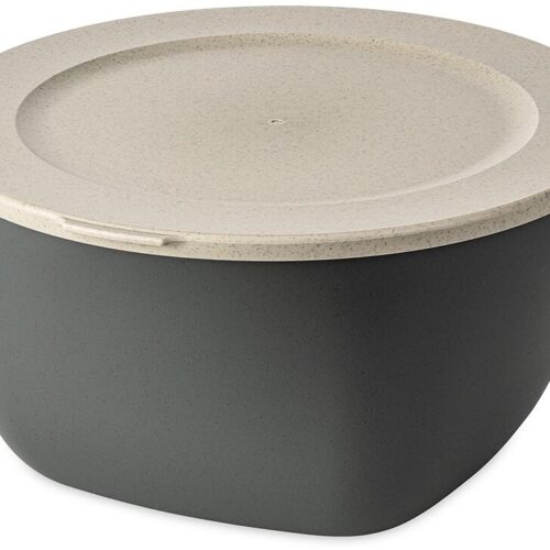 Koziol Connect Box mit Deckel, 4l, nature ash grey