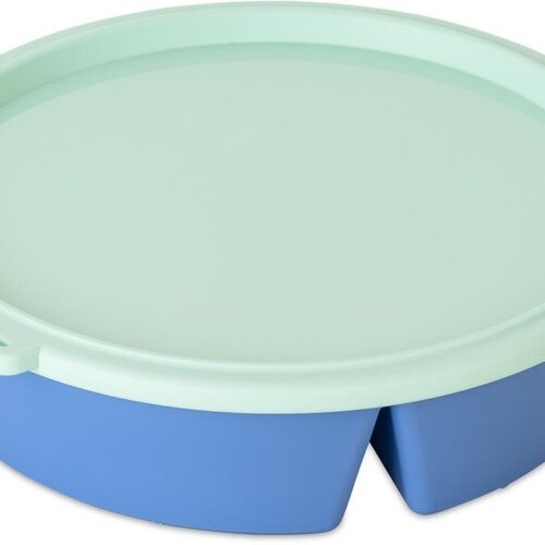 Koziol Nora Box Schale mit Deckel, 1,1l, strong blue/sweet green