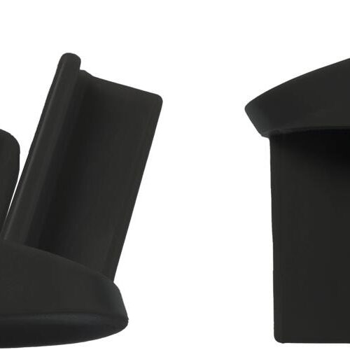 Fußschoner vorne - Dukdalf Ersatzteil-Nr. 416110906 - für Dynamic schwarz