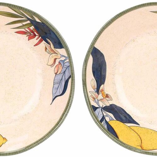 Rose & Tulipani Limù Suppen-Teller, 2er-Set