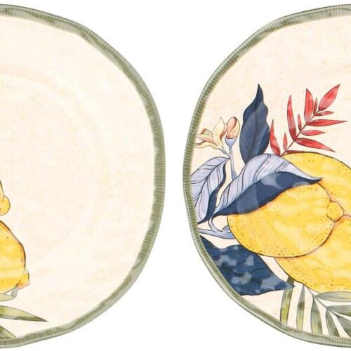 Rose & Tulipani Limù Salat-Teller, 2er-Set