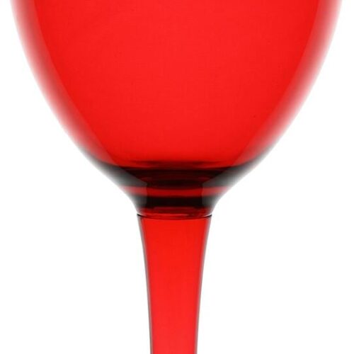 Rose & Tulipani Fiaba Weinglas, 400ml, rot