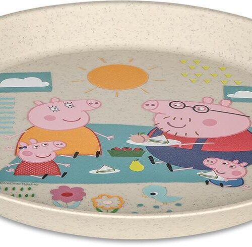 Koziol Connect Plate Kinderteller, Ø20,5cm, Peppa Pig