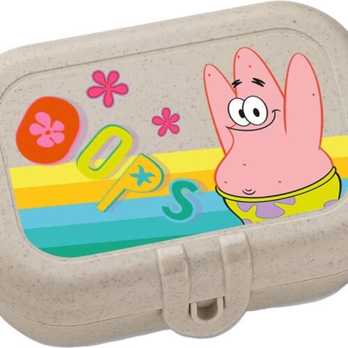 Koziol Pascal Ready Mini Lunchbox-Set, 3-teilig, Spongebob Patrick
