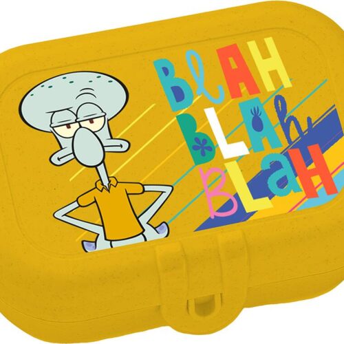Koziol Pascal Ready Mini Lunchbox-Set, 3-teilig, Spongebob Squidward