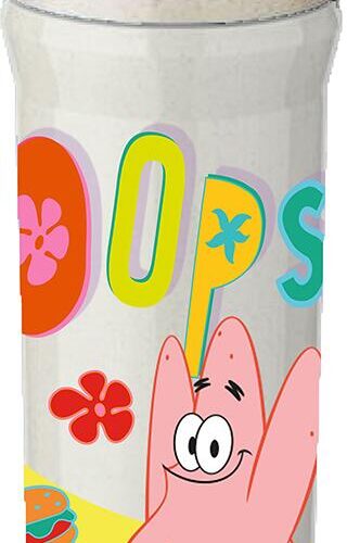 Koziol Olli Spongebob Trinkflasche, 500ml, Spongebob Patrick
