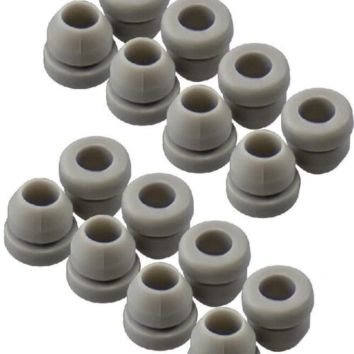 Dometic Kunststoffbuchsen für Gitterroste, grau, 16er-Pack