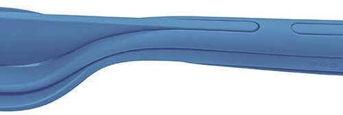 Kozio Klikk Pocket Besteckset, 3-teilig, strong blue