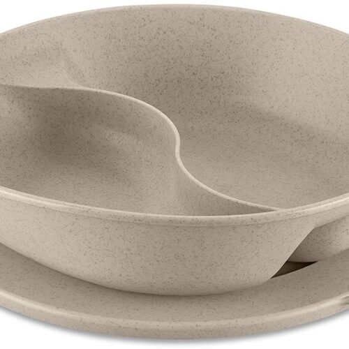 Koziol connect Separee Menüteller, 1,5L, nature desert sand