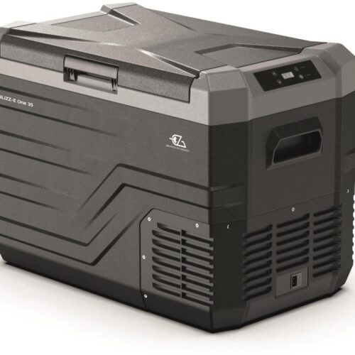 EZA Blizz-E One Kompressor-Kühlbox, 35L, 12/24V, schwarz/grau