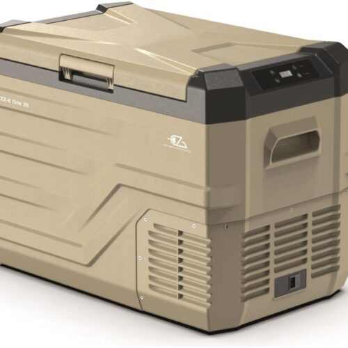 EZA Blizz-E One Kompressor-Kühlbox, 35L, 12/24V, beige/schwarz