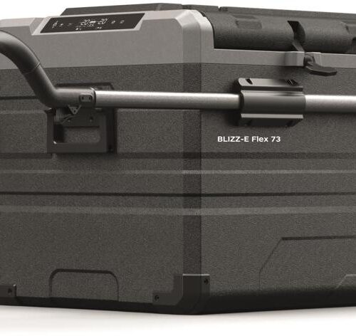 EZA Blizz-E Flex Kompressor-Kühlbox, 73L, 12/24V, schwarz/grau