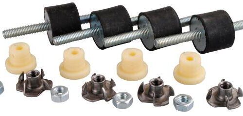 Lilie Leise-Sohle-Montageset für Shurflo Pumpen