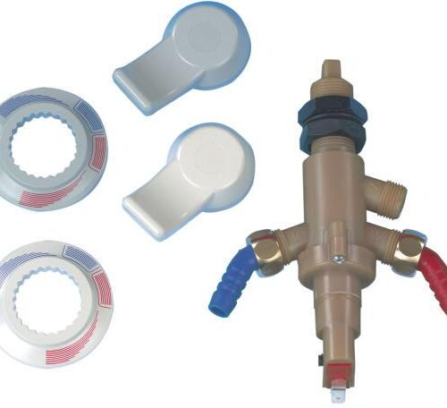 Comet Einhebelmischer, Ø20, Tülle, Mikroschalter, ohne Drehhebel und Rosette