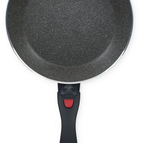 Ballarini Click & Cook Granitium Pfanne, Steinoptik grau, ø24cm