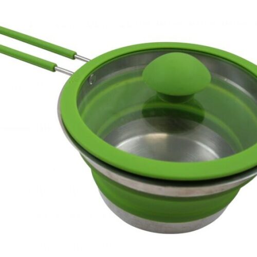 Vango Cuisine Non-Stick Topf, faltbar, 1L, herbal green