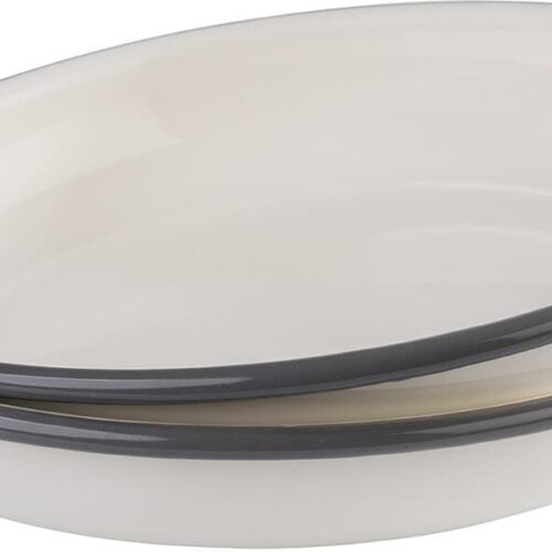 APS Emaille Teller, 2-teilig, Ø22cm