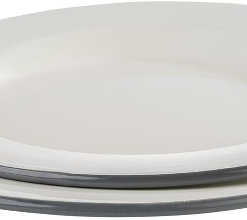 APS Emaille Teller, 2-teilig, Ø26cm