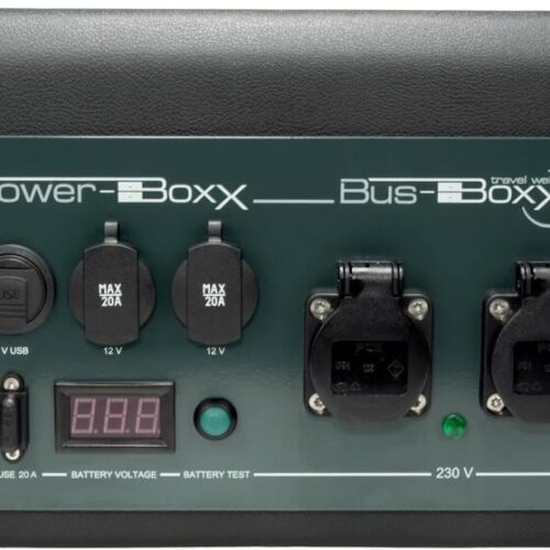 BusBoxx powerBOXX Stromverteiler für VW T5/T6, anthrazit