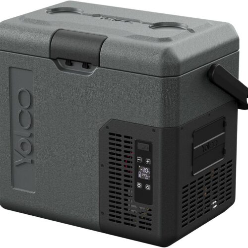 Yolco ET18 Kompressor-Kühlbox, 12/24/230V, 17L, carbon-schwarz
