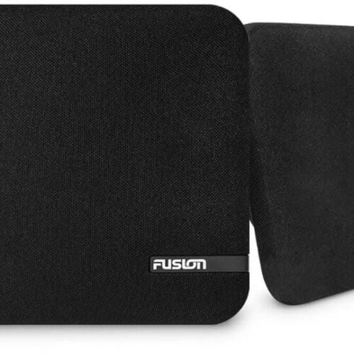 Fusion SM-F65CB ShallowMount Lautsprecher, 2er-Set, 100W, schwarz